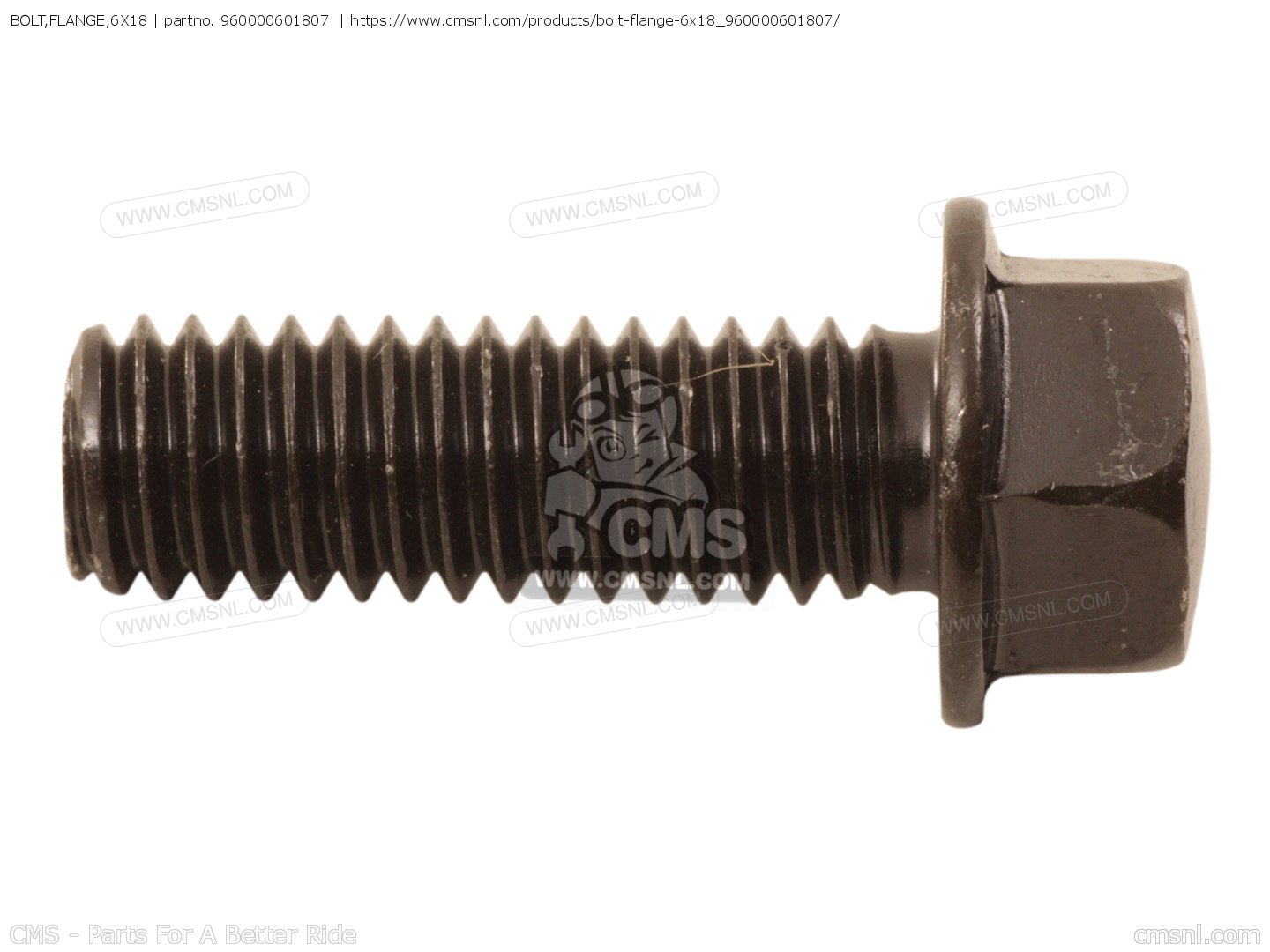 BOLT,FLANGE,6X18 for CR80R 1987 (H) EUROPEAN DIRECT SALES order at CMSNL