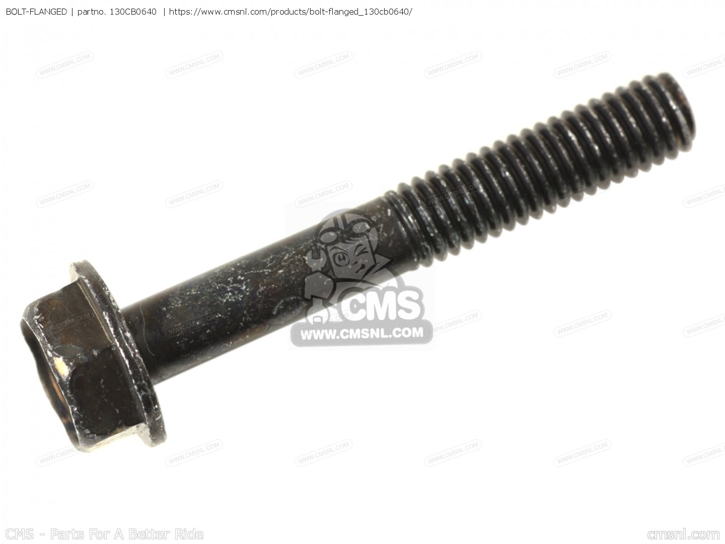パーツ CBX 130CB0640: BOLT-FLANGED Kawasaki - buy the 130CB0640 at CMSNL
