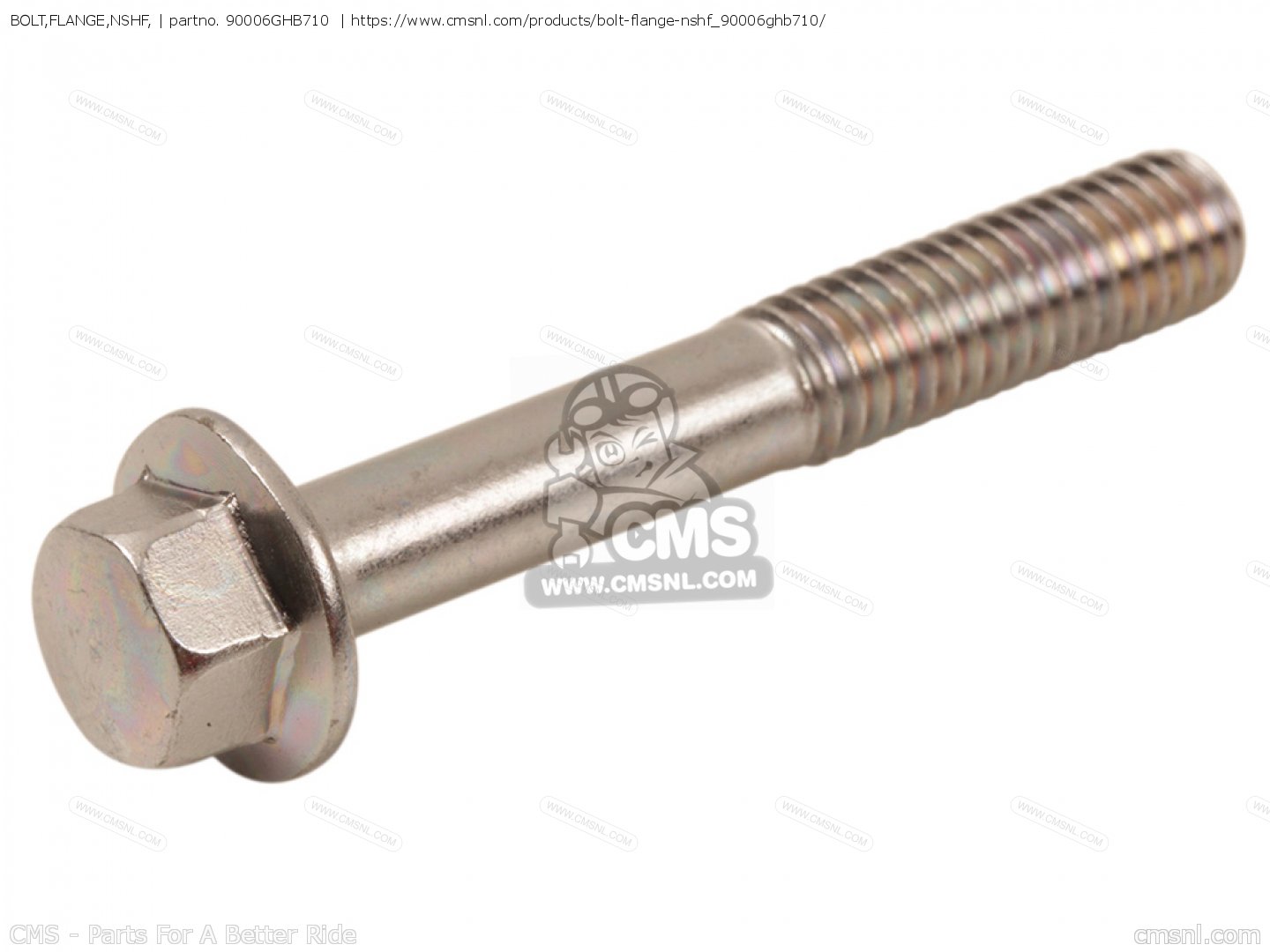 BOLT,FLANGE,NSHF, for VTR1000SP FIRESTORM 2004 (4) EUROPEAN DIRECT