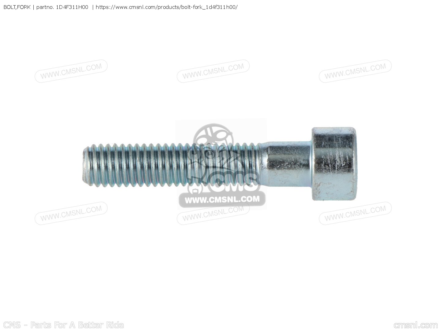 BOLT,FORK for Yamaha - order at CMSNL