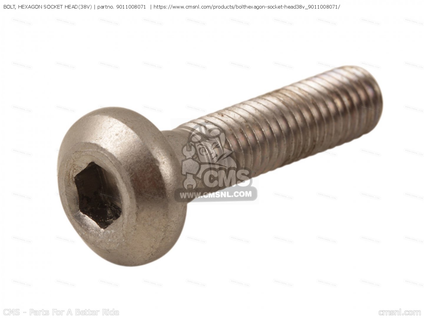 BOLT, HEXAGON SOCKET HEAD(38V) for TDM850 1992 (N) USA order at CMSNL