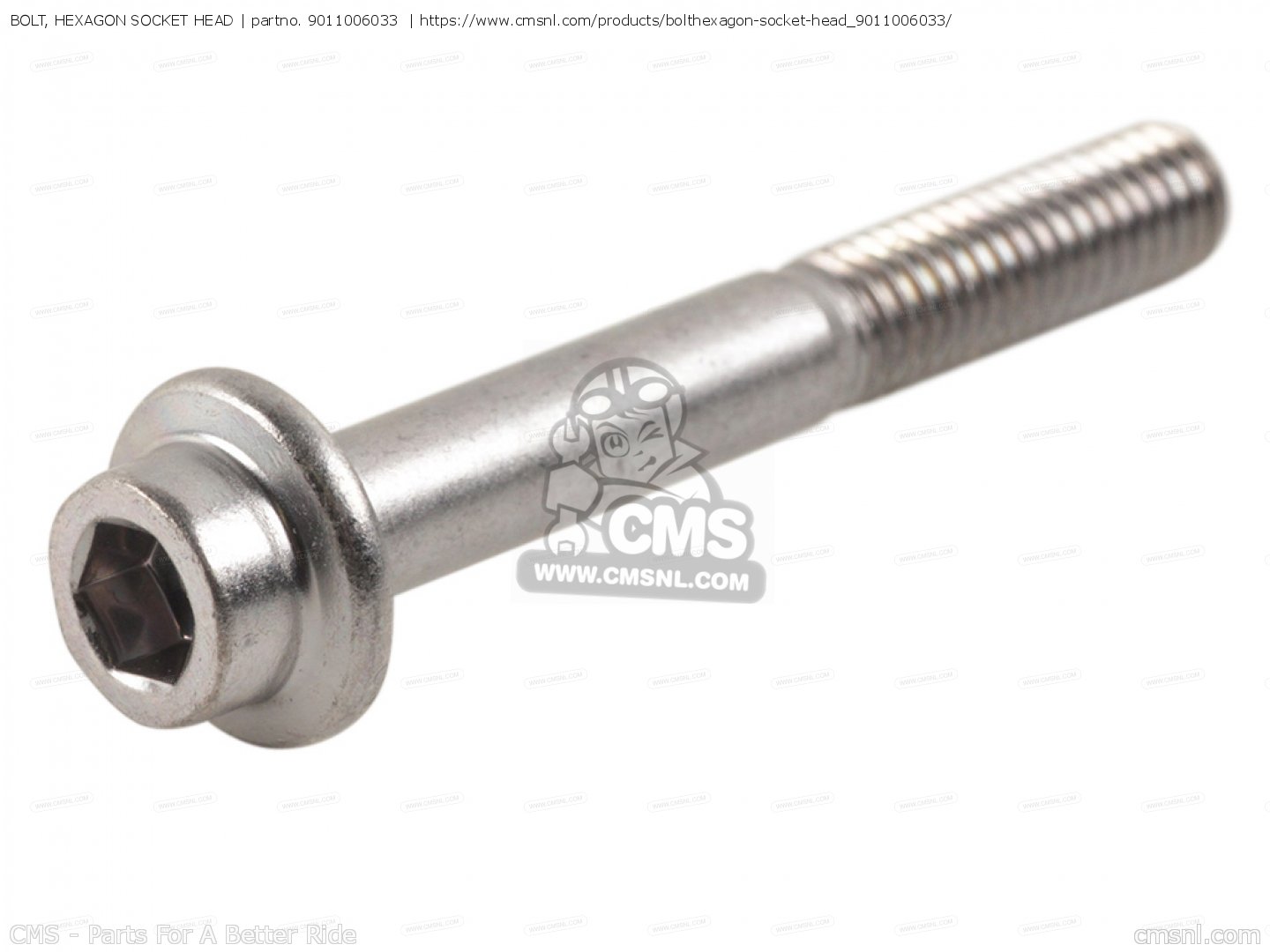 BOLT, HEXAGON SOCKET HEAD for FJR1300 2005 5JWN SPAIN 1D5JW352S1