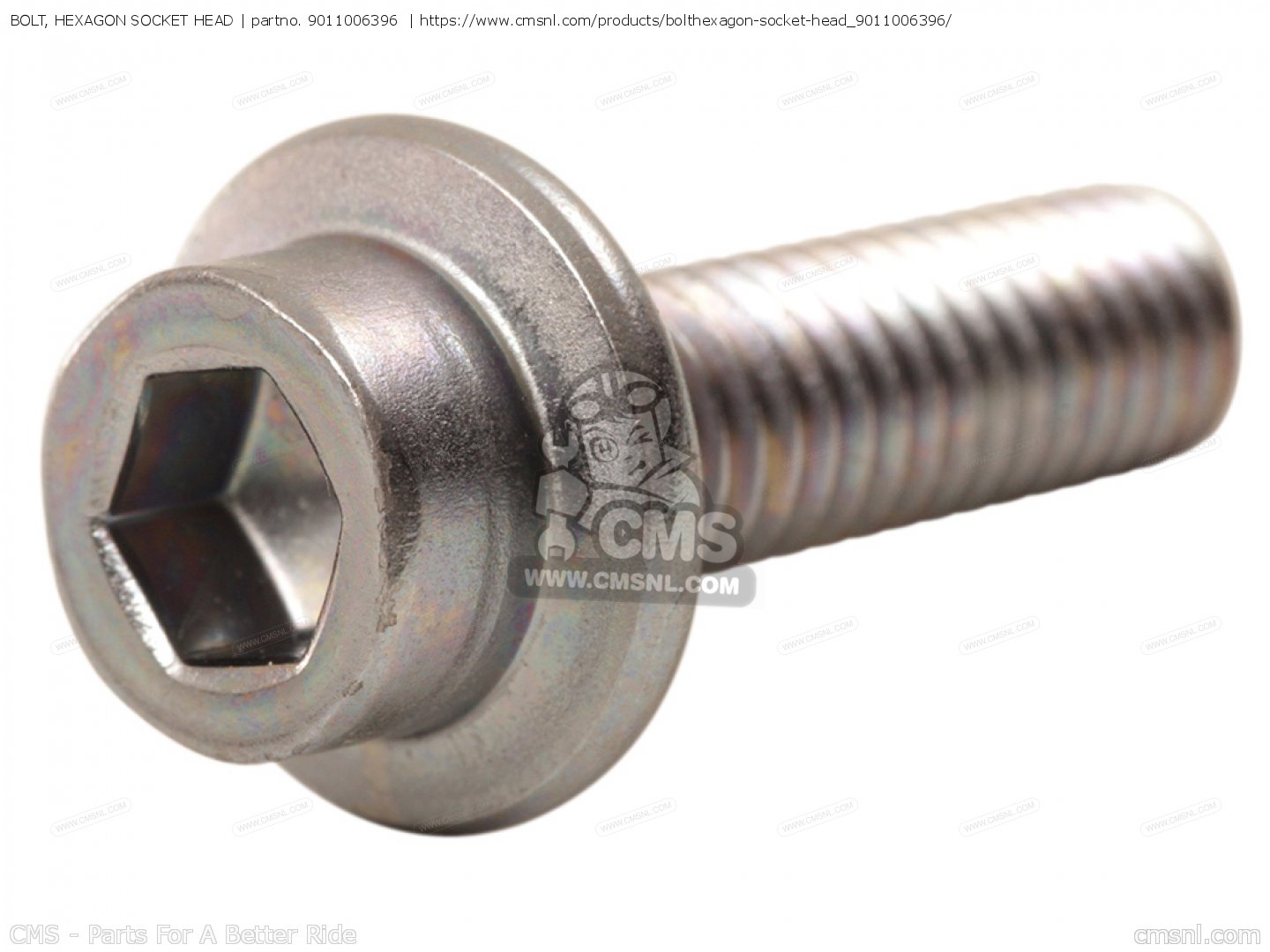 9011006396: Bolt, Hexagon Socket Head Yamaha - buy the 90110-06396 at CMSNL