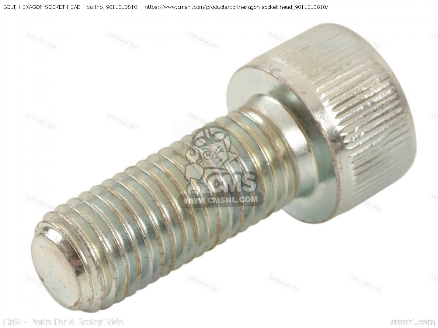 9011010810 Bolt, Hexagon Socket Head Yamaha buy the 9011010810 at CMSNL