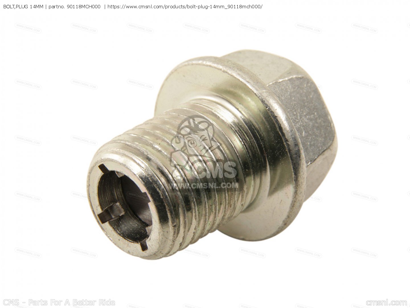 BOLT,PLUG 14MM for VTX1300S 2004 (4) ENGLAND order at CMSNL