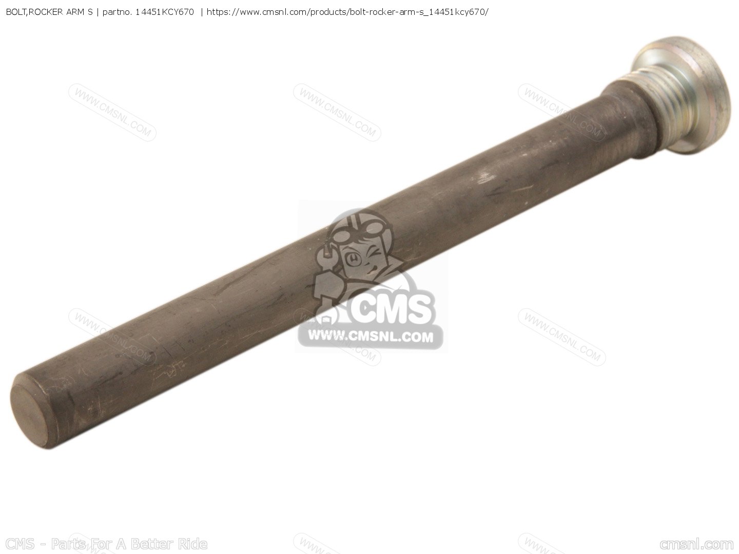 BOLT,ROCKER ARM S for XR400R 2004 (4) GENERAL EXPORT order at CMSNL