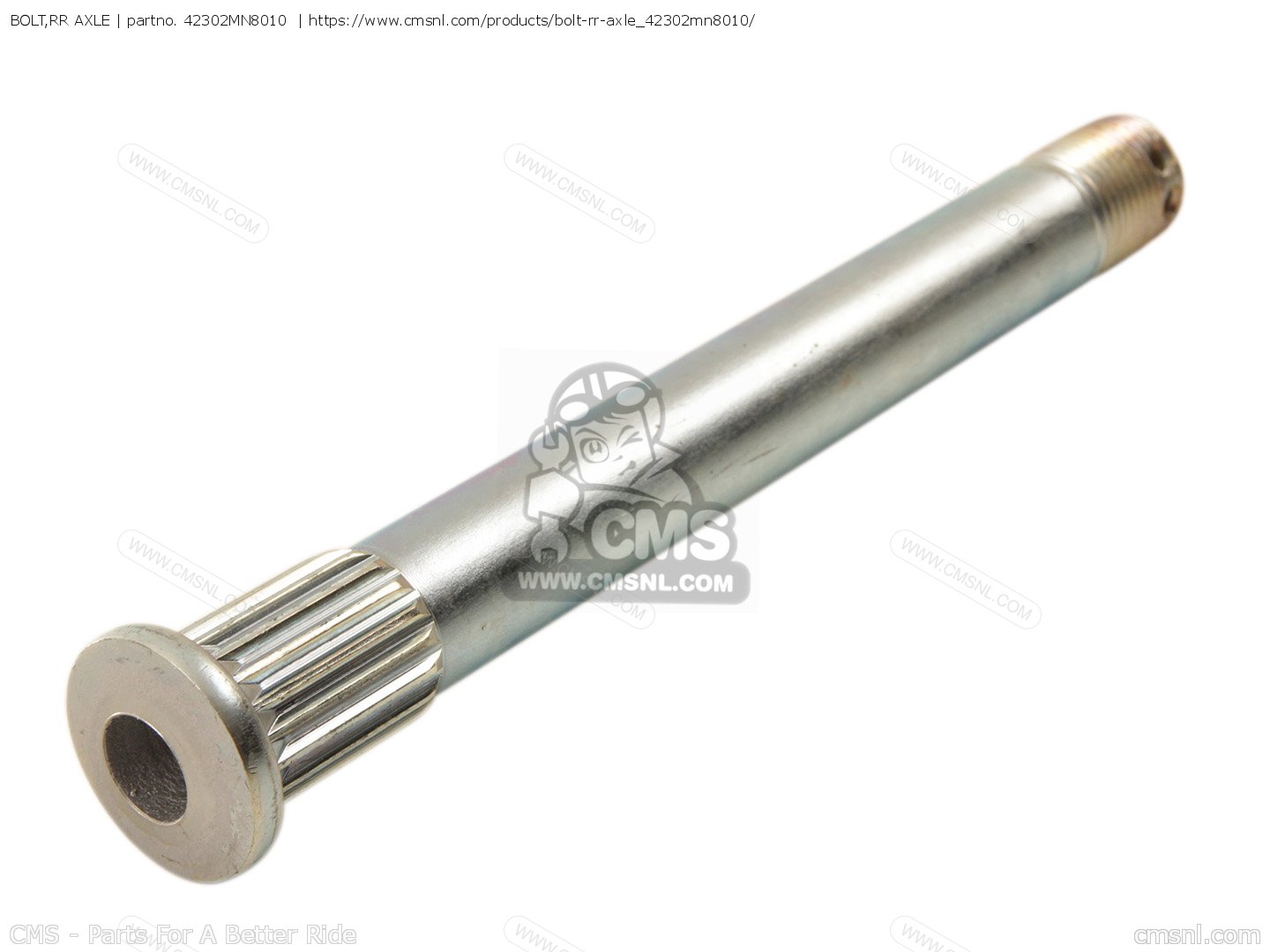BOLT,RR AXLE for NT650 HAWK GT 1991 (M) CALIFORNIA - order