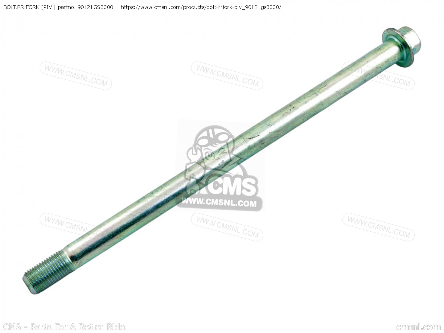BOLT,RR.FORK (PIV for Honda - order at CMSNL