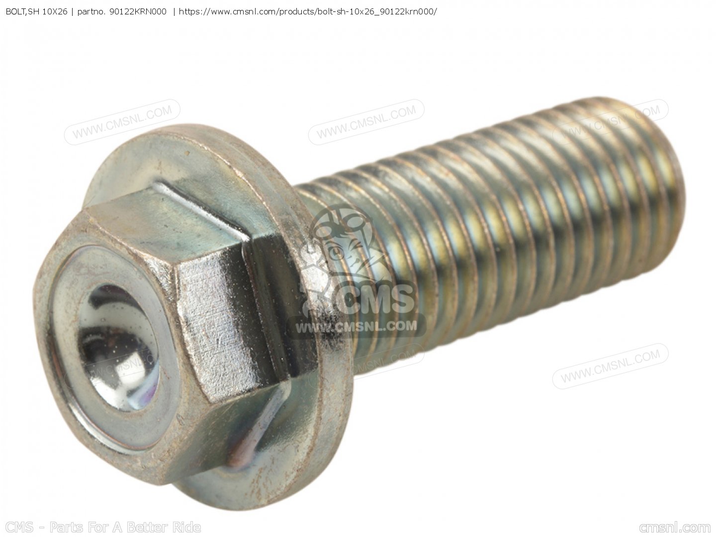 BOLT,SH 10X26 for CRF250R 2004 (4) USA - order at CMSNL