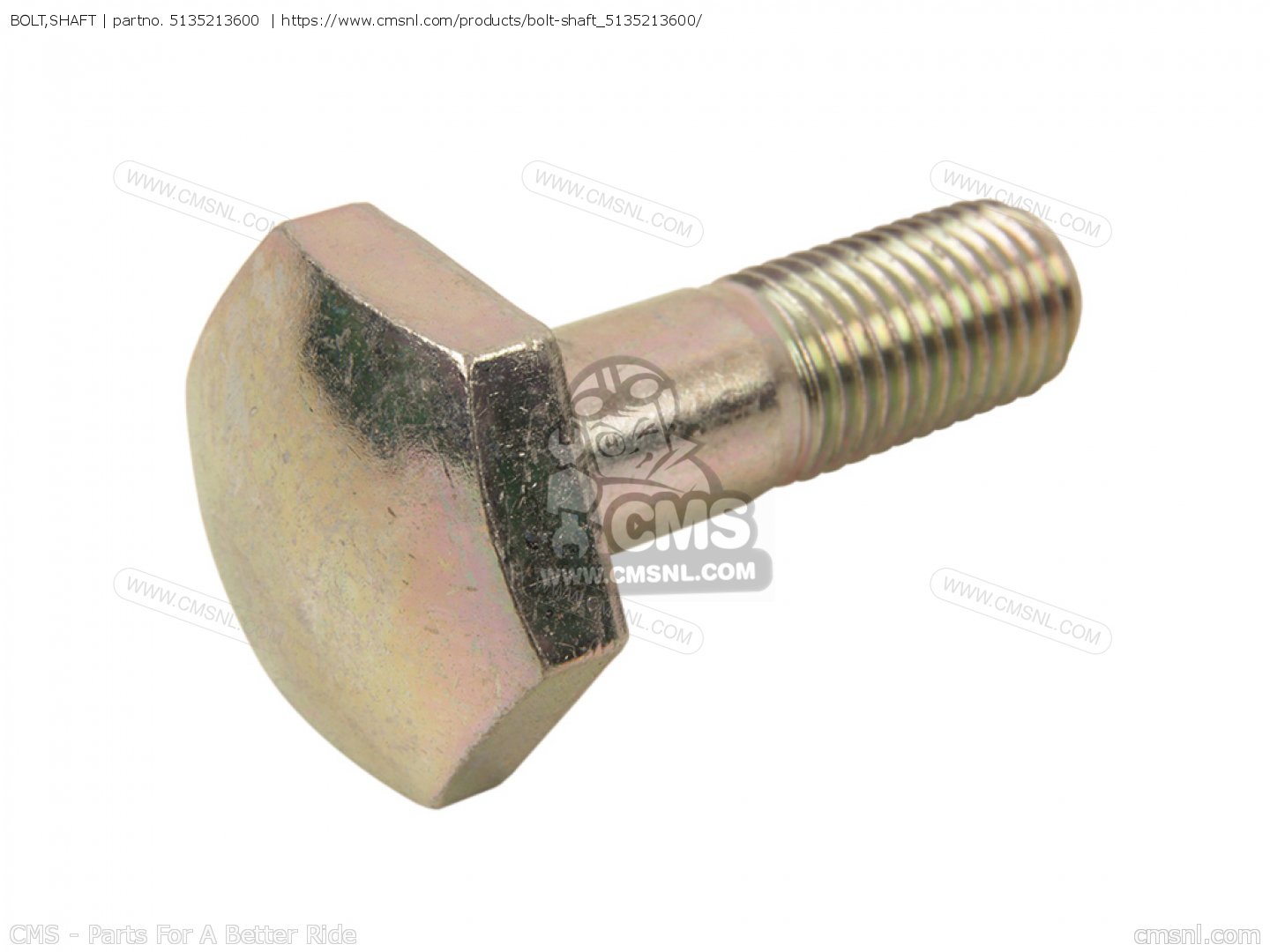 5135213600 Bolt,shaft Suzuki buy the 5135213600 at CMSNL