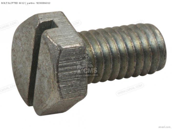 Bolt, Slotted 6x12 photo
