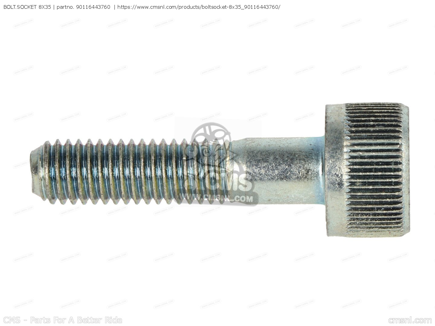 90116443760 Bolt.socket 8x35 Honda buy the 90116443760 at CMSNL