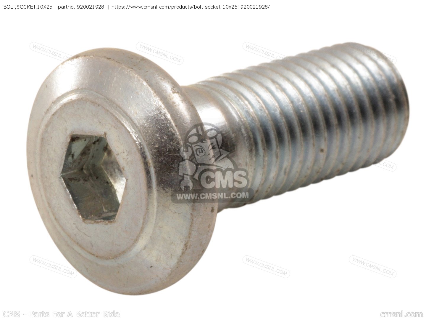 BOLT,SOCKET,10X25 for ZX750K1 NINJA ZX7R 1991 USA CALIFORNIA BOLT,SOCKET,10X25 for ZX750K1 NINJA ZX7R 1991 USA CALIFORNIA