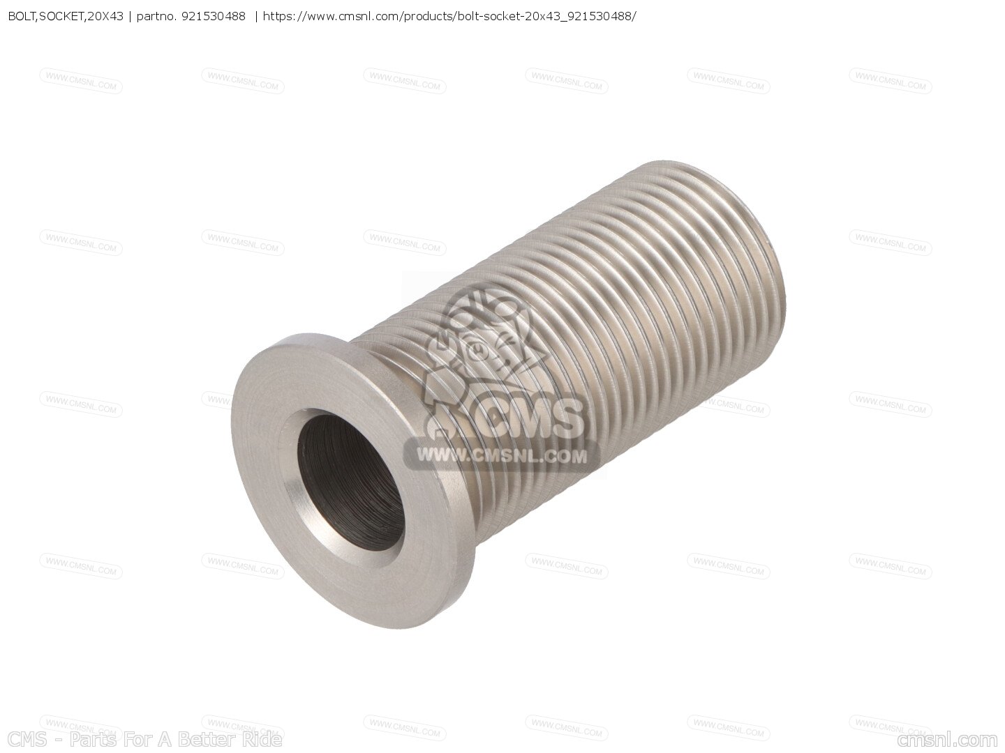 BOLT,SOCKET,20X43 for ZX1000E9FA NINJA ZX10R 2009 USA - order at CMSNL