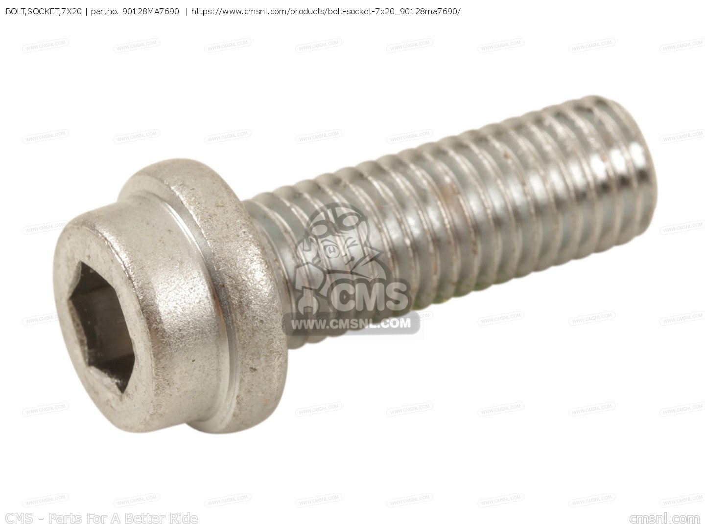 90128MA7690 Bolt,socket,7x20 Honda buy the 90128MA7690 at CMSNL