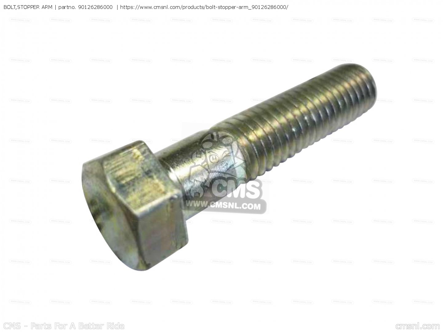 BOLT,STOPPER ARM for CL350 SCRAMBLER 1970 K2 USA order at CMSNL