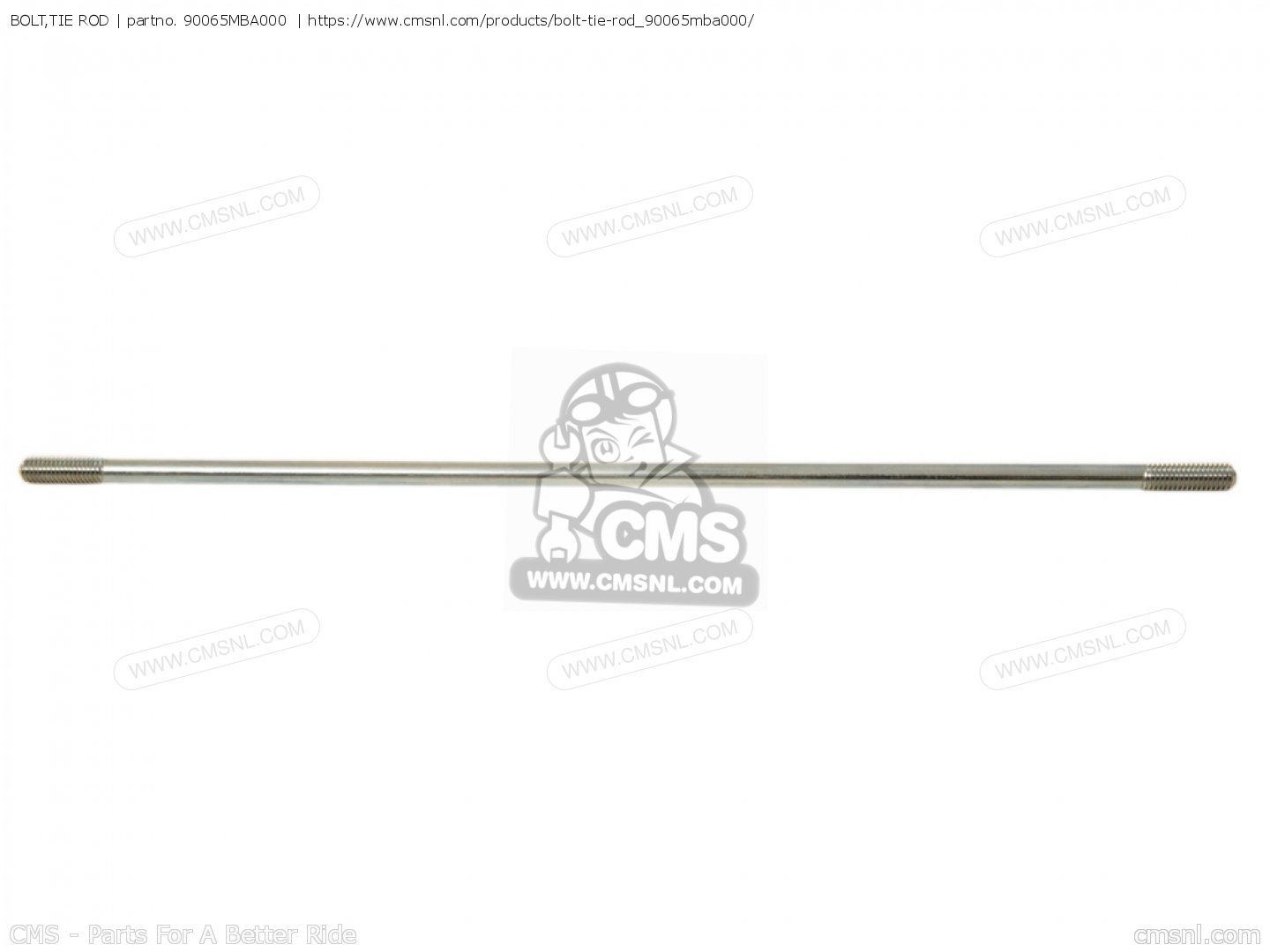 90065MBA000 Bolt,tie Rod Honda buy the 90065MBA000 at CMSNL