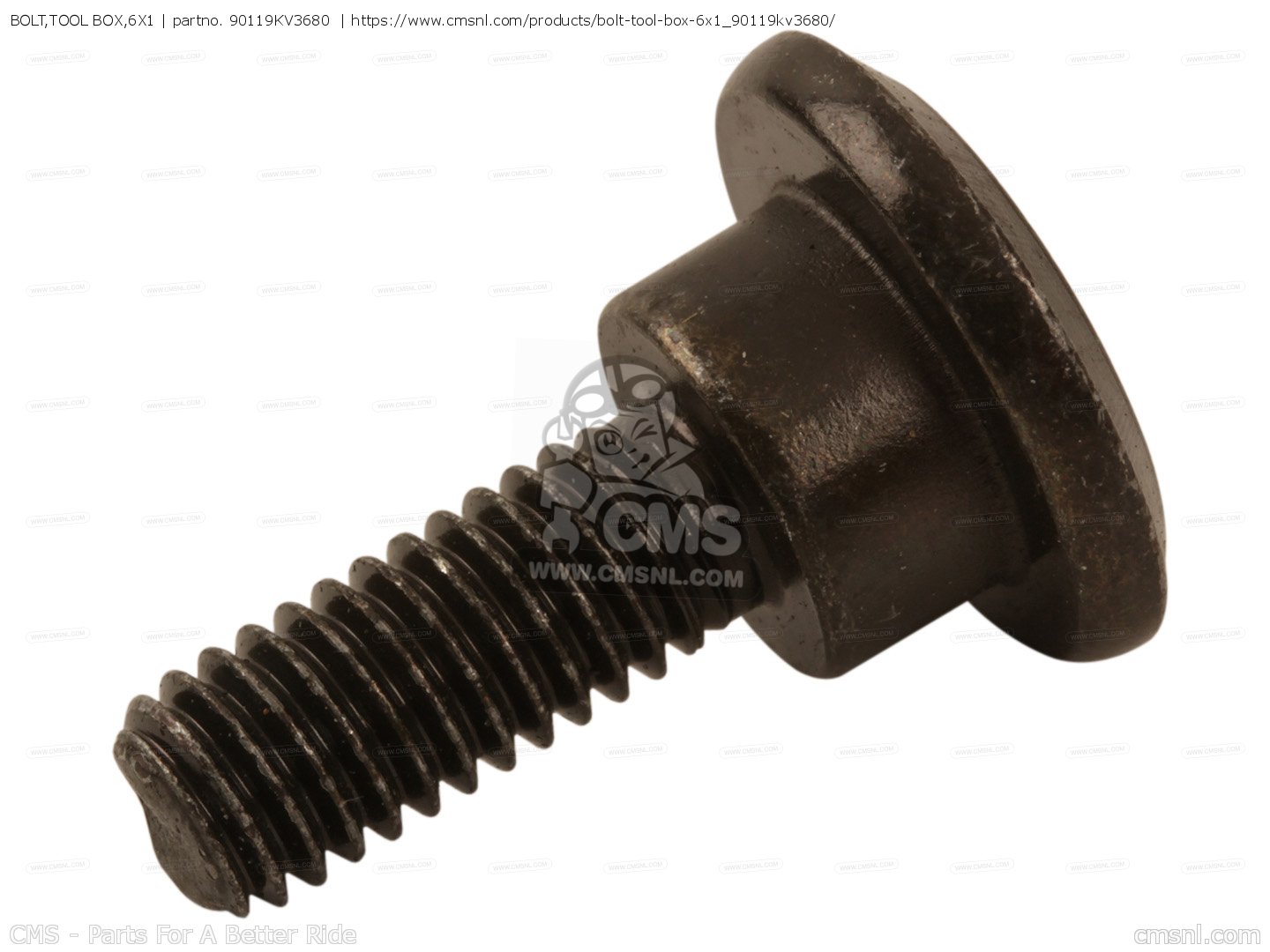 90119KV3680 Bolt,tool Box,6x1 Honda buy the 90119KV3680 at CMSNL