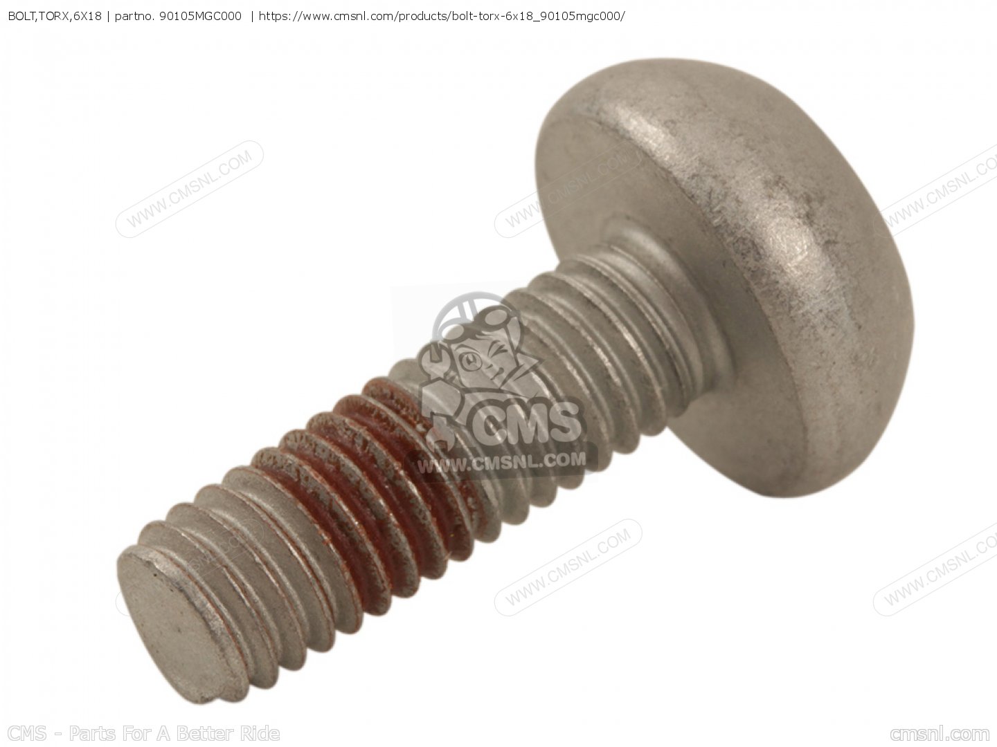 90105MGC000 Bolt,torx,6x18 Honda buy the 90105MGC000 at CMSNL