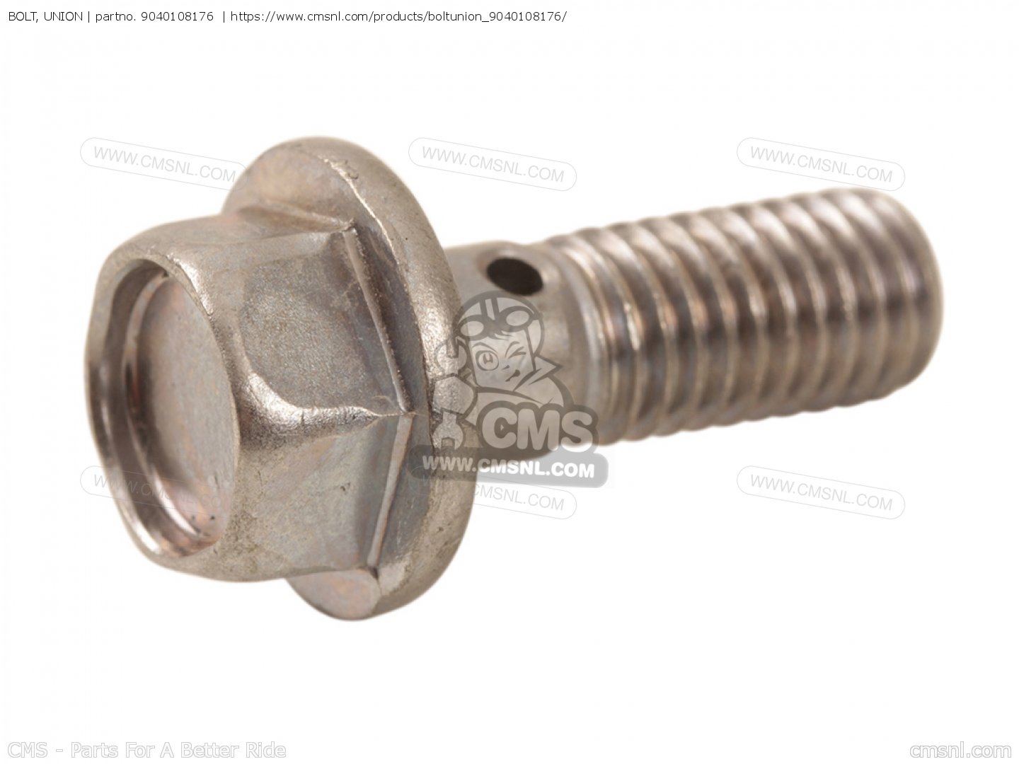 9040108176: Bolt, Union Yamaha - buy the 90401-08176-00 at CMSNL