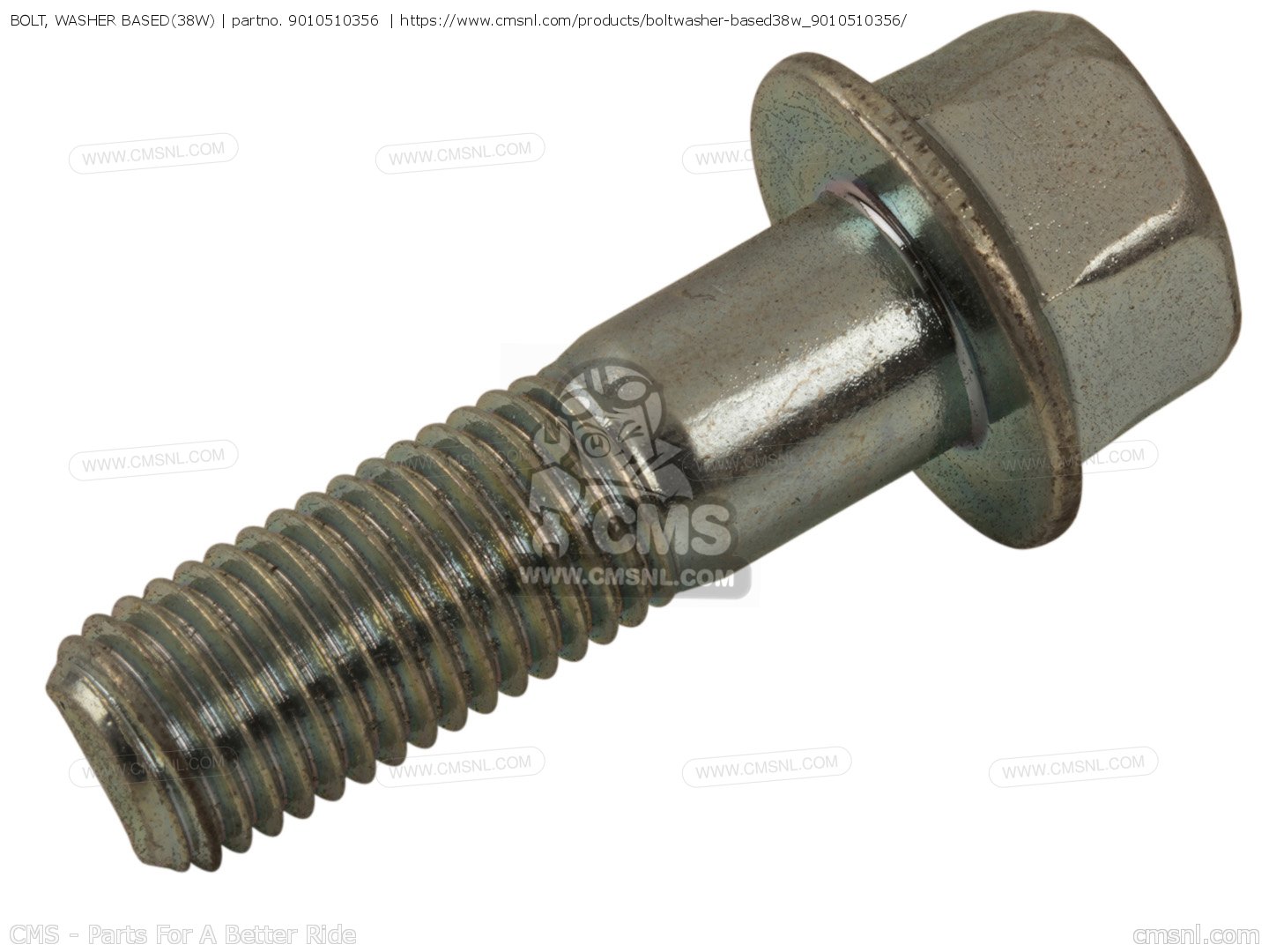 9010510356 Bolt, Washer Based(38w) Yamaha buy the 9010510356 at CMSNL