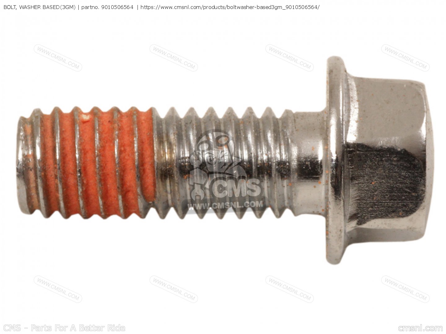 9010506564 Bolt, Washer Based(3gm) Yamaha buy the 9010506564 at CMSNL