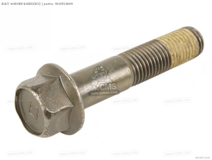 90105100A9 Bolt, Washer Based(8cj) Yamaha buy the 90105100A9 at CMSNL