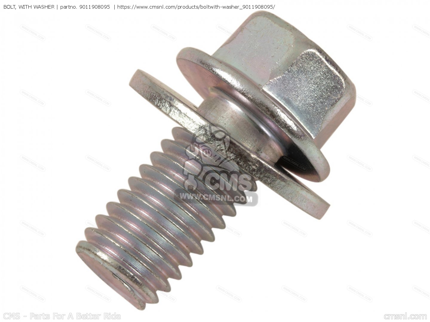 BOLT, WITH WASHER for YZ250F 2008 5XCM EUROPE 1G5XC100EA order at CMSNL
