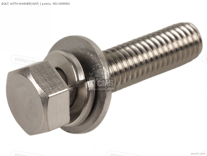 9011908932: Bolt, With Washer(ga7) Yamaha - buy the 90119-08932-00 