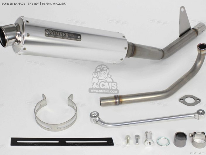 Takegawa BOMBER EXHAUST SYSTEM 04020307