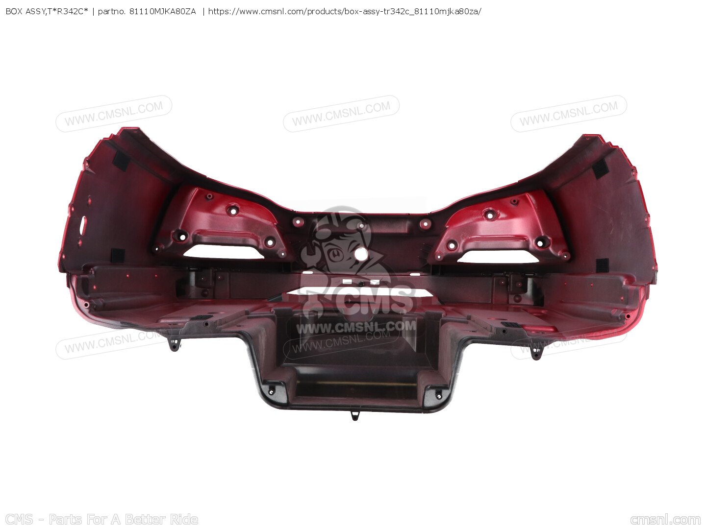 81110MJKA80ZA: BOX ASSY,T*R342C* Honda - buy the 81110-MJK