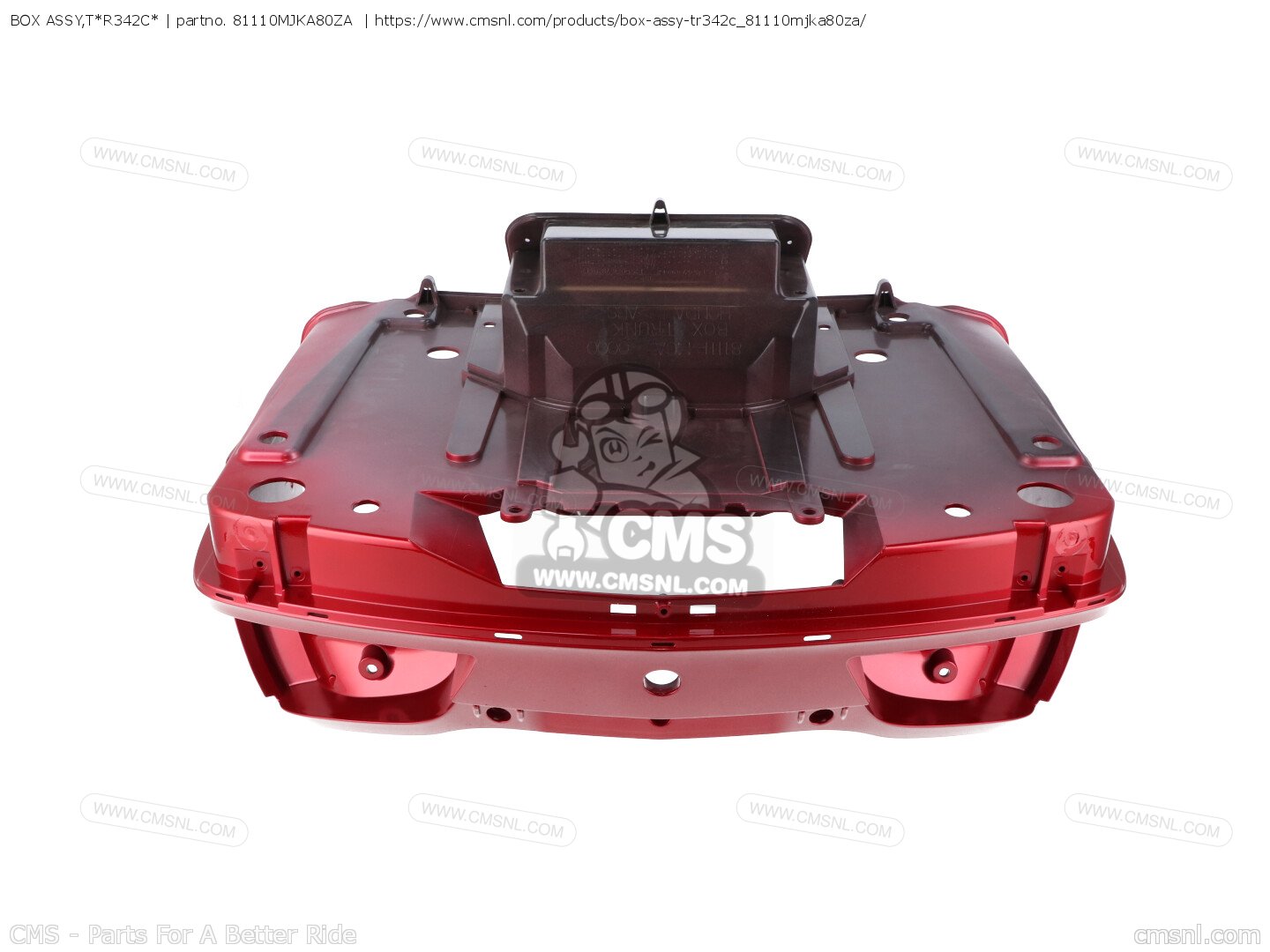 81110MJKA80ZA: BOX ASSY,T*R342C* Honda - buy the 81110-MJK