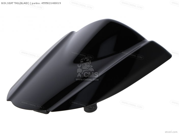 Suzuki BOX,SEAT TAIL(BLACK) 4555021H00019