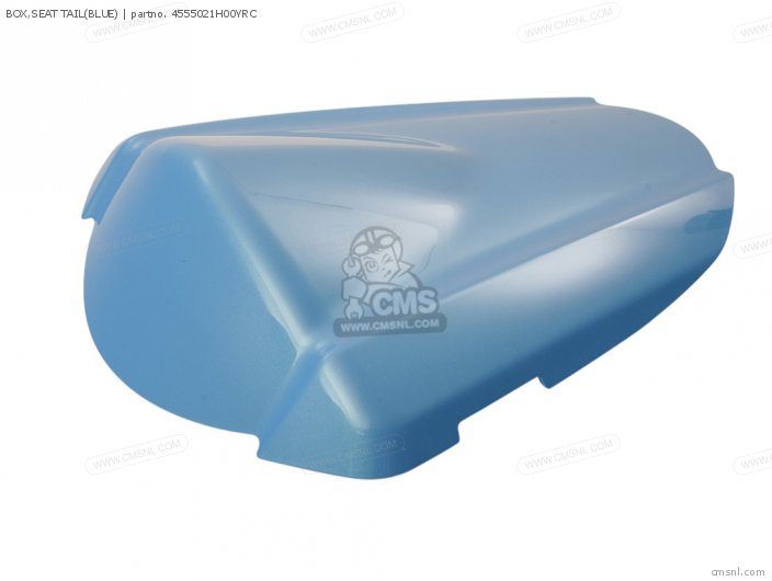 Suzuki BOX,SEAT TAIL(BLUE) 4555021H00YRC Suzuki BOX,SEAT TAIL(BLUE) 4555021H00YRC