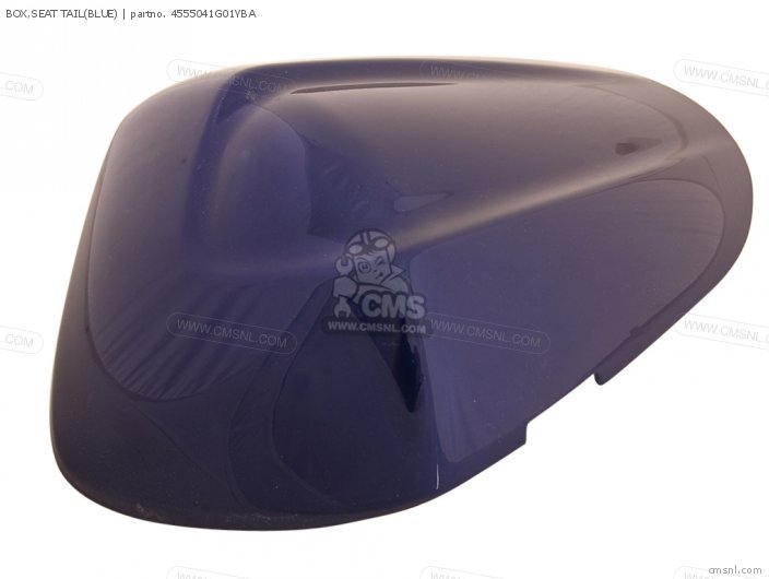 Suzuki BOX,SEAT TAIL(BLUE) 4555041G01YBA