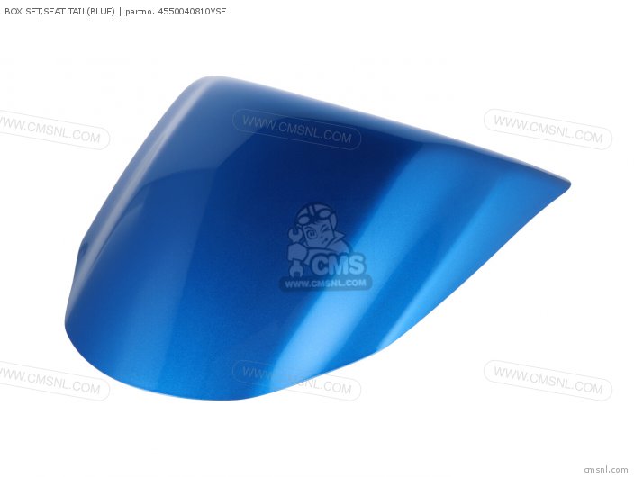 Suzuki BOX SET,SEAT TAIL(BLUE) 4550040810YSF