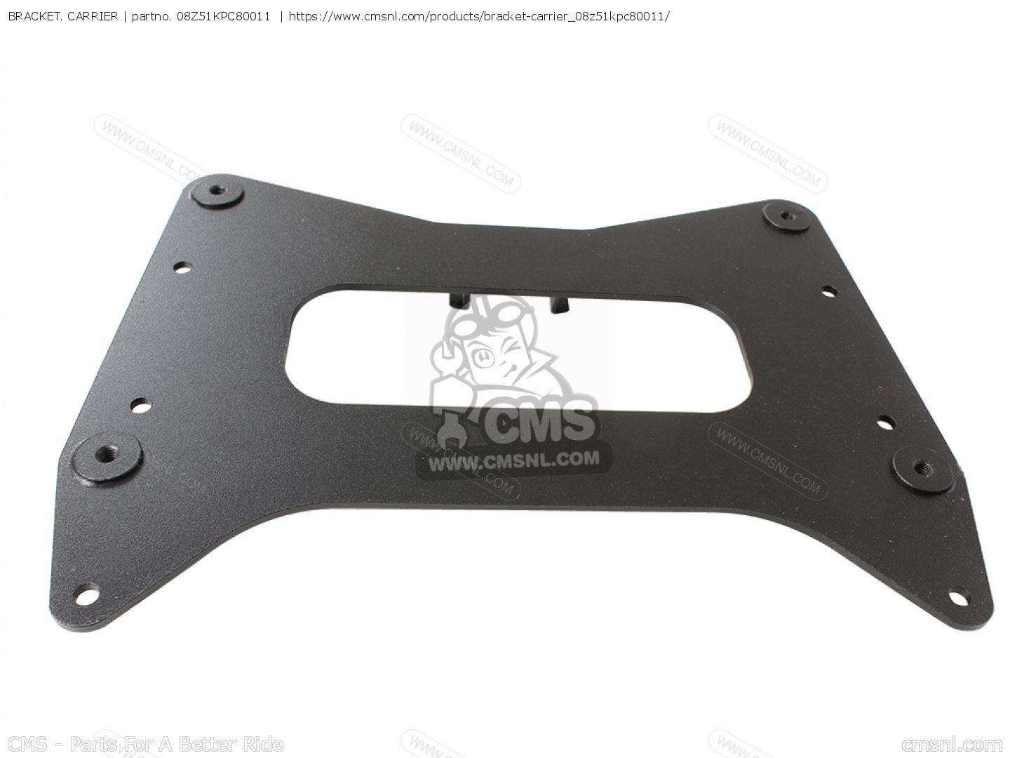 BRACKET. CARRIER for XL125V 2010 (A) ENGLAND / TYPE 6 MKH order at CMSNL