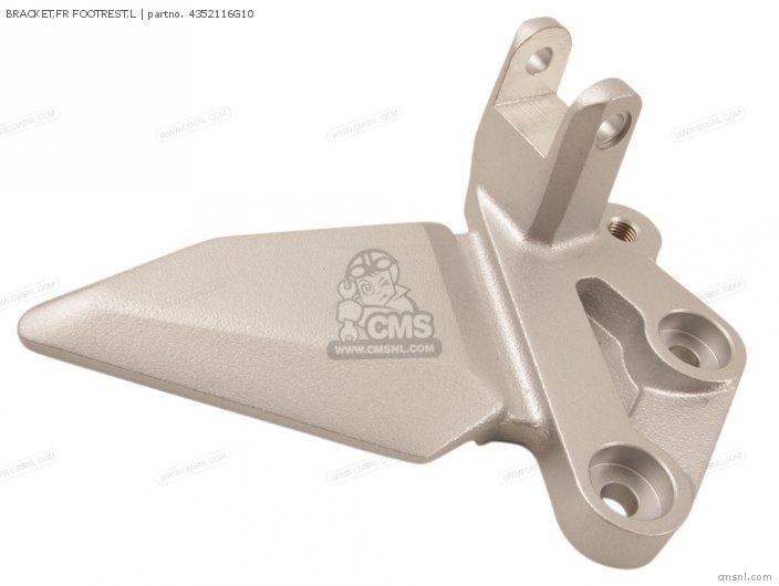 Suzuki BRACKET,FR FOOTREST,L 4352116G10