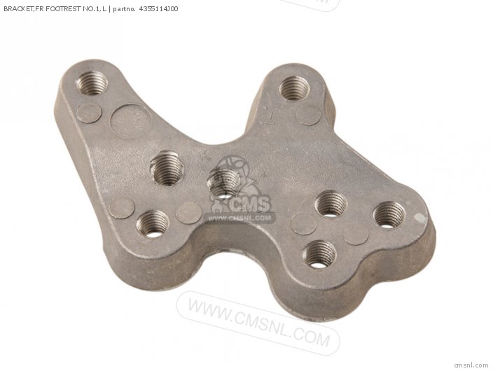 Suzuki BRACKET,FR FOOTREST NO.1,L 4355114J00