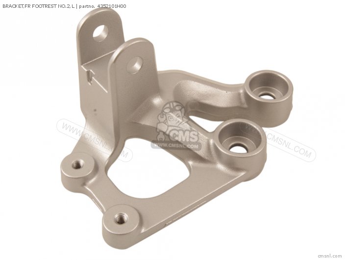 Suzuki BRACKET,FR FOOTREST NO.2,L 4352101H00