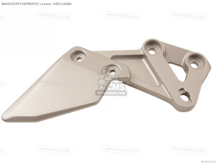 Suzuki BRACKET,FR FOOTREST,R 4351116G00