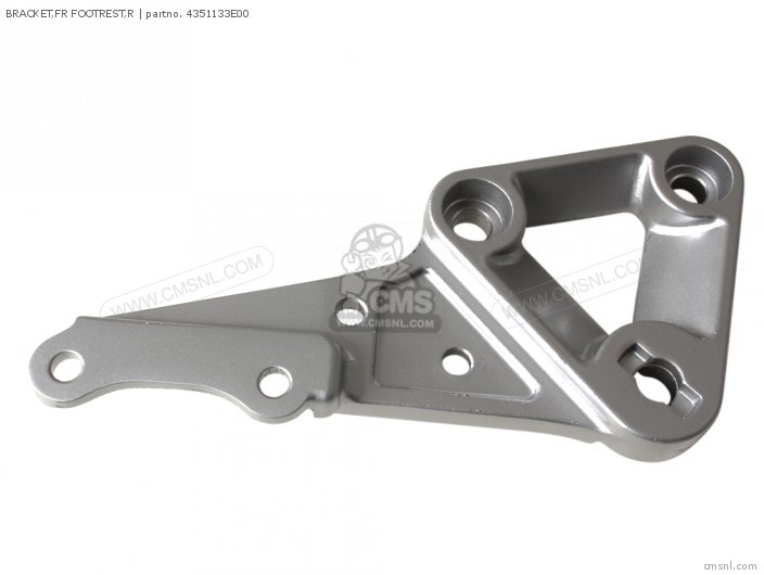 Suzuki BRACKET,FR FOOTREST,R 4351133E00