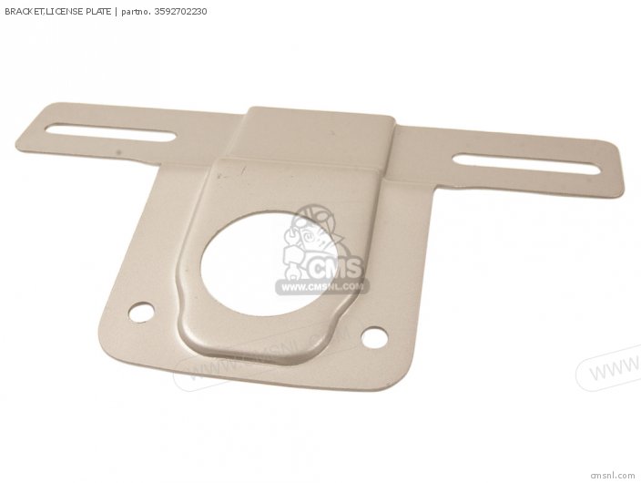 Suzuki BRACKET,LICENSE PLATE 3592702230