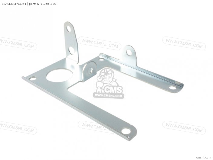 Kawasaki BRACKET,PAD,RH 110551836