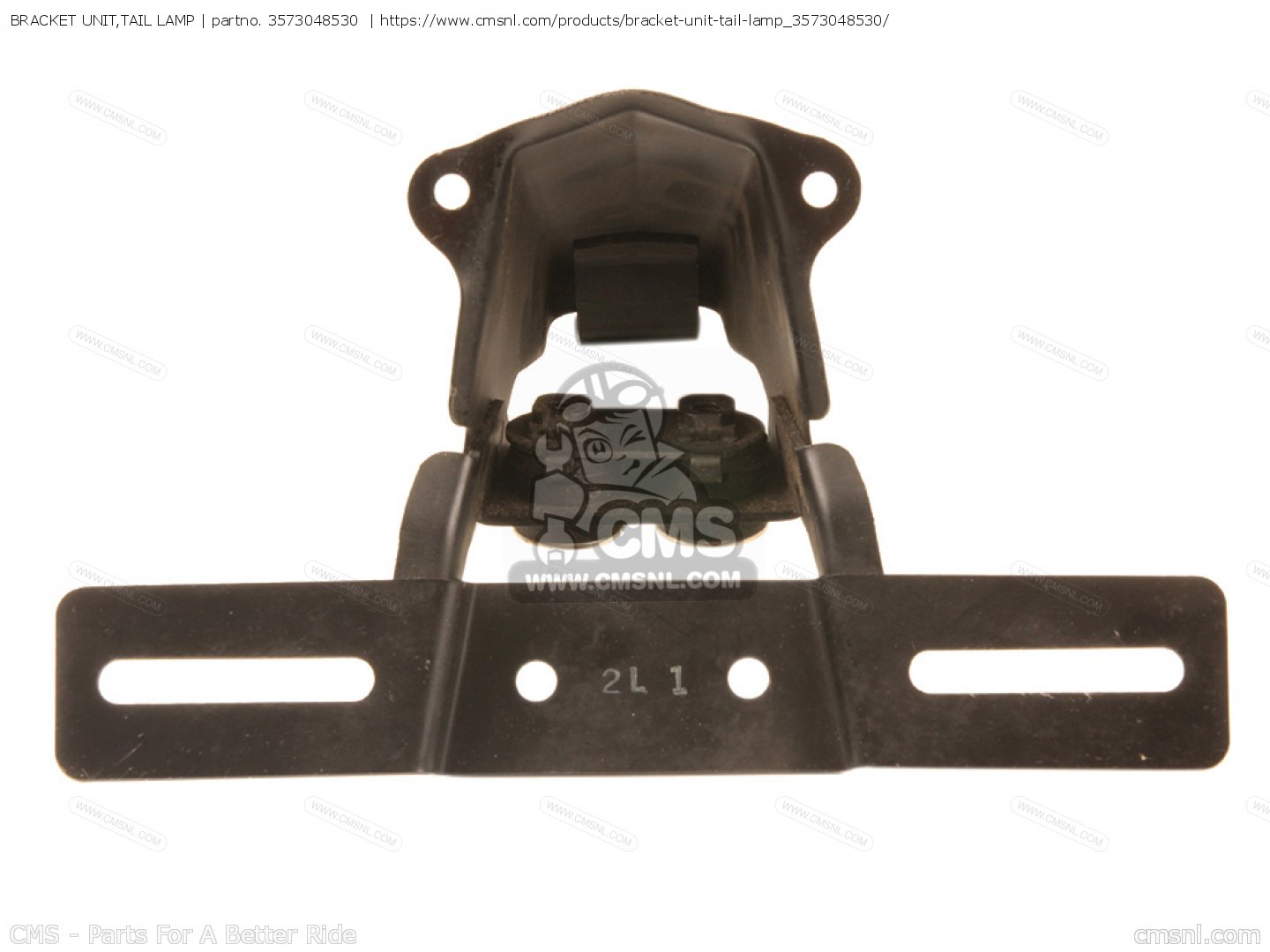 【未使用品】 BRACKET UNIT,TAIL LAMP for TS125 1981 (X) USA (E03) - order その他