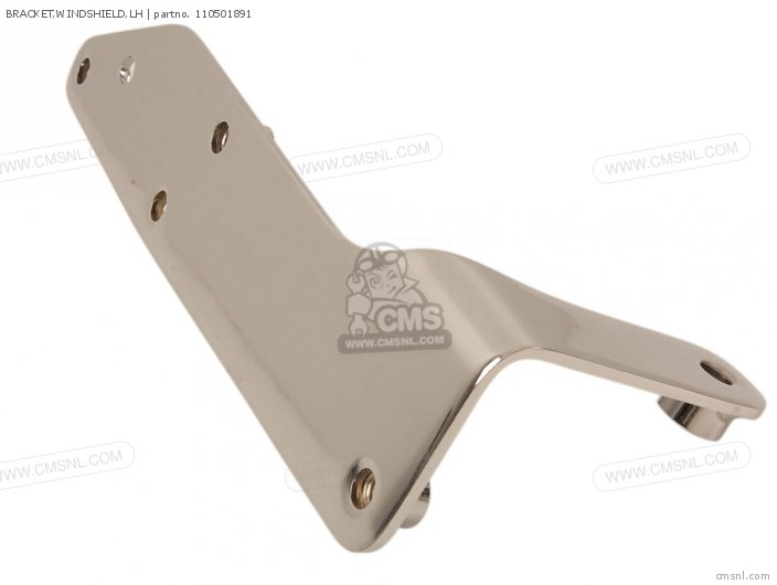 Kawasaki BRACKET,WINDSHIELD,LH 110501891