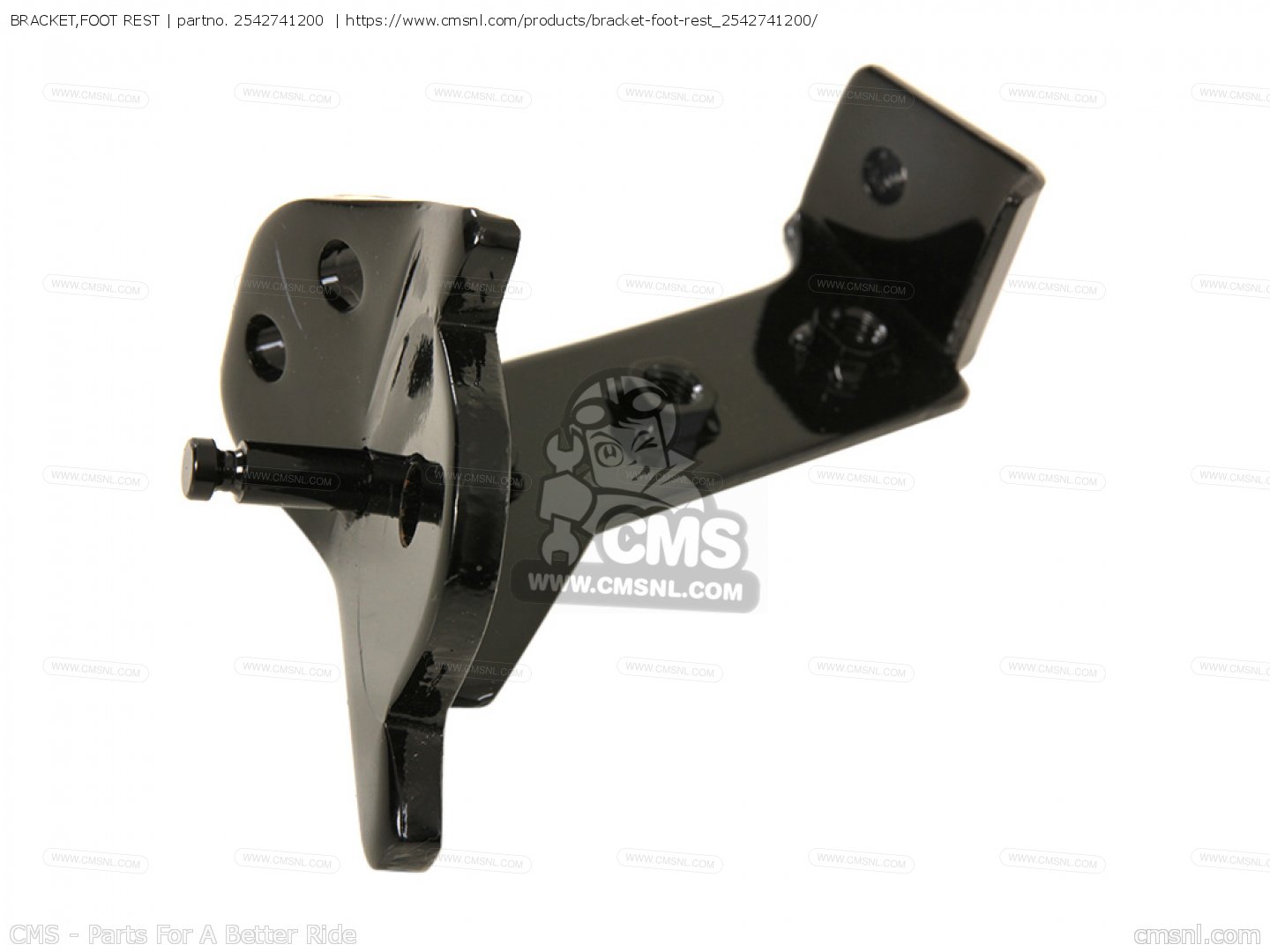 2542741200 Bracket,foot Rest Yamaha buy the 254274120000 at CMSNL