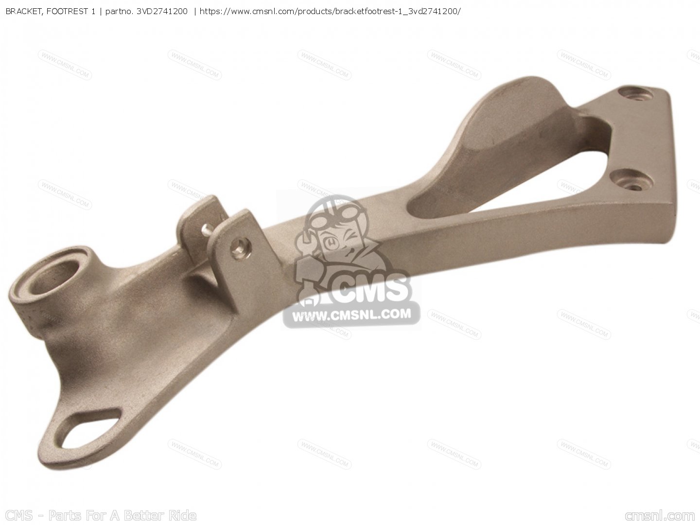 BRACKET, FOOTREST 1 for TDM850 1992 3VD4 FRANCE 223VD351F2 order at