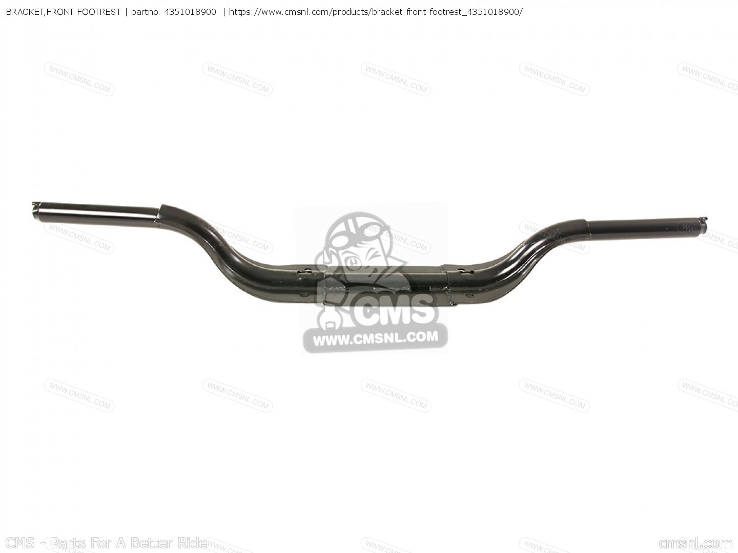 4351018900 Bracket,front Footrest Suzuki buy the 4351018900 at CMSNL