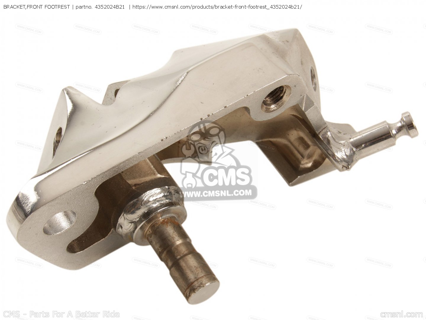 4352024B21 Bracket,front Footrest Suzuki buy the 4352024B21 at CMSNL